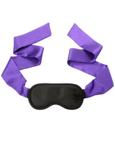 Doc Johnson Black Rose Budding Blinder Eyemask Cuffs and Restraints